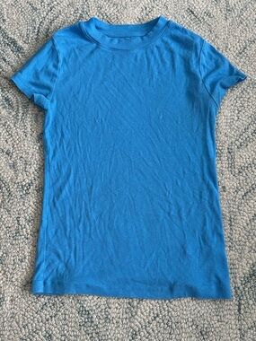 Basic Short Sleeve Tee - Bright Blue